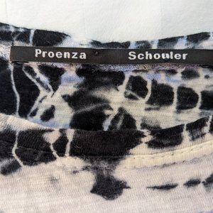 Proenza Schouler Lightweight Cotton Tie Dye